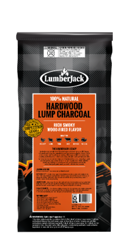 LumberJack Hardwood Lump Charcoal Perspective: back