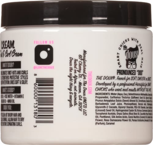 The Doux® Twist & Curl Cream Perspective: back