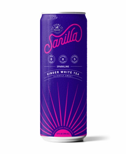 Sarilla Sparkling Ginger White Tea Perspective: back