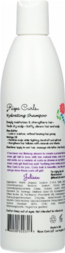 Rizos Curls Hydrating Shampoo Perspective: back