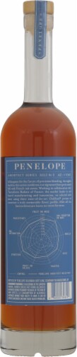 Penelope Architech Straight Bourbon Whiskey Finished with French Oak Staves Perspective: back