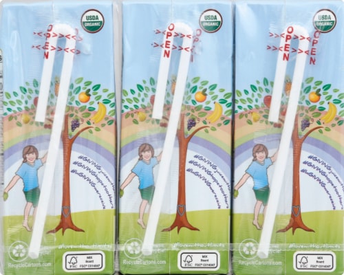 GivingOrganic Apple Juice Pack Perspective: back