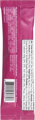 Cure Hydration® Hydrating Electrolyte Mix Berry Pomegranate Perspective: back