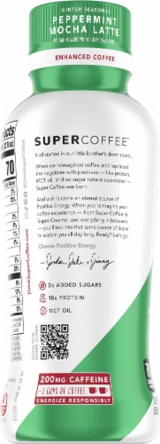 Super Coffee® Peppermint Mocha Latte Protein Enhanced Coffee
