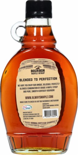 Old Kentucky Bourbon Bacon Maple Syrup Perspective: back