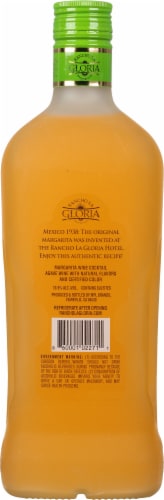 Rancho La Gloria Peach Margarita Ready to Drink Cocktail Perspective: back