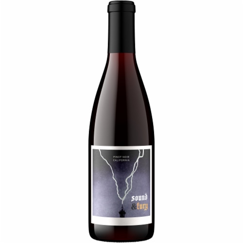 Sound & Fury Pinot Noir Perspective: back