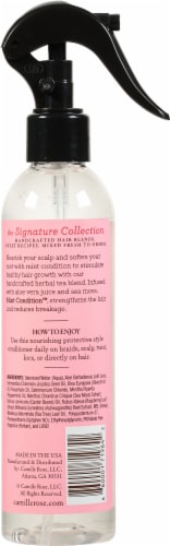 Camille Rose Naturals Sea Moss and Aloe Vera Braid and Scalp Conditioner Spray Perspective: back