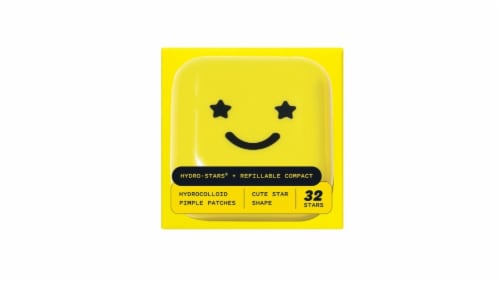Starface Hydro-Stars + Refillable Compact Hydrocolloid Pimple Patches Kit Perspective: back