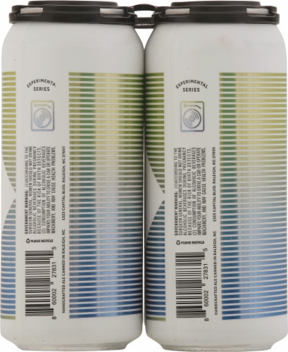 R&D Brewing Backspin Hazy IPA Perspective: back