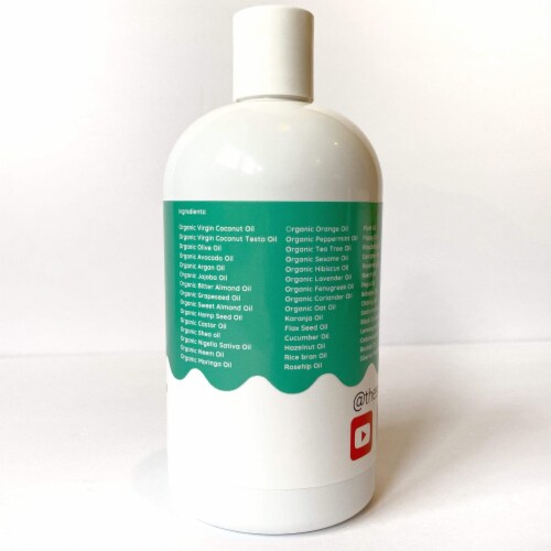 16 oz CRISAN Extreme Hair Strengthening Hair Care Oil Perspective: back