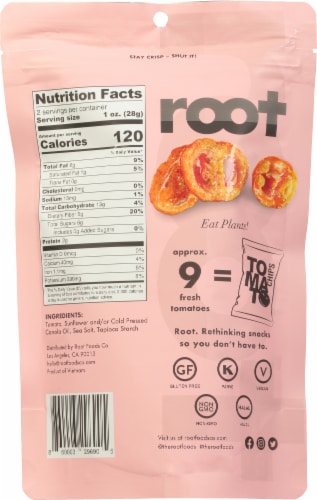 Root Foods Tomato Chips