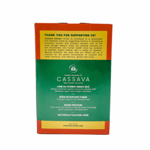 Cassava Kitchen Shell Pasta Perspective: back