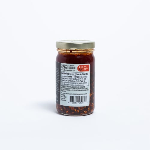 CinSoy Foods Chili Crisp Perspective: back