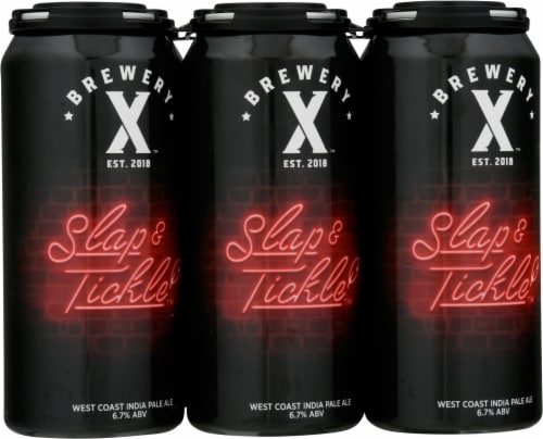 Brewery X™ Slap & Tickle™ West Coast India Pale Ale Perspective: back