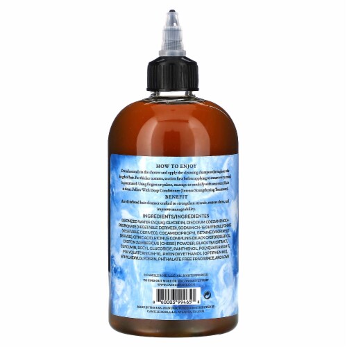CAMILLE ROSE Black Castor Oil + Chebe Invigorating Scalp Treatment Shampoo (12oz)