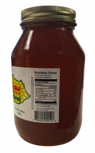 Kentucky Honey Raw Unfiltered Natural Honey Perspective: back