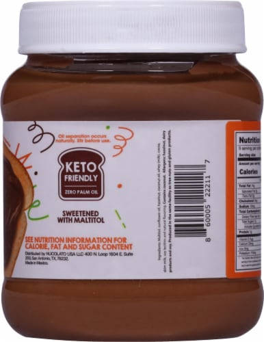 Nucolato® Hazelnut Spread Perspective: back