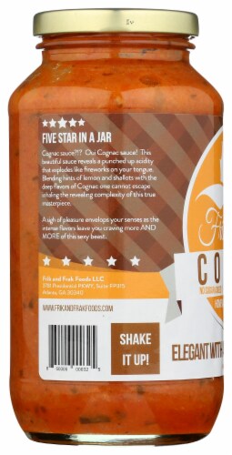 Frik & Frak Creamy Cognac Pasta Sauce Perspective: back