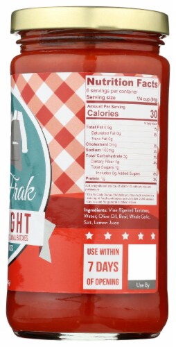 Frik & Frak Pizza Night Pizza Sauce Perspective: back