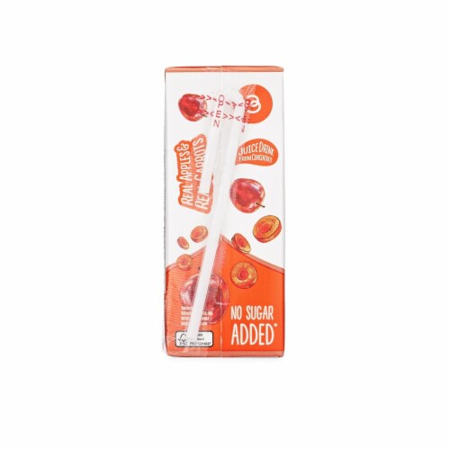 Blended Naturals™ Awesomely Apple Kids Juice Boxes Perspective: back