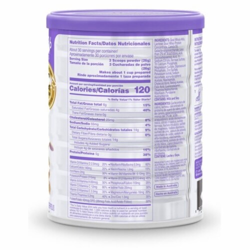 Aussie Bubs™ Australian Goat Milk-Based Toddler Formula Perspective: back