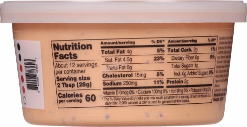 Arbo's Cheese Dip® Spicy Original Yellow Cheese Dip Perspective: back