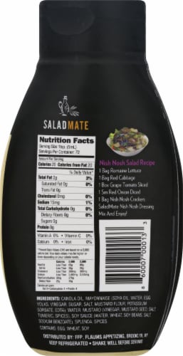 Salad Mate Lite Nish Nosh Dressing Perspective: back