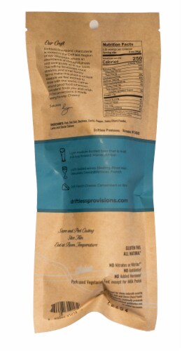 Driftless Provisions Saucisson Sec Handcrafted Salami Perspective: back
