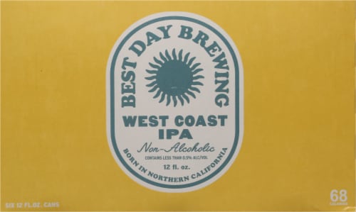 Best Day Brewing West Coast IPA Perspective: back