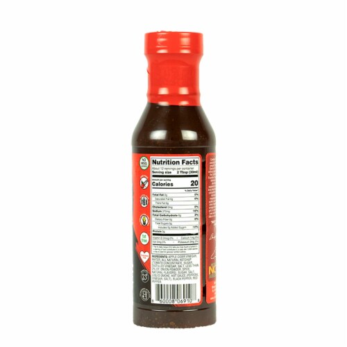 Morgan's Carolina Q Eastern N.C. Vinegar Sauce Bold Tangy Spicy Perspective: back