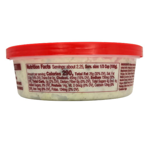 Bray Gourmet Smoked Turkey Dip 8 oz Perspective: back