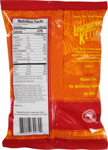 Lowcountry Spicy Pimento Cheese Kettle Chips