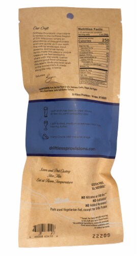 Driftless Provisions Sopressata Salami Perspective: back