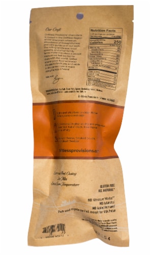 Driftless Provisions Spicy Finnochiona Salami Perspective: back