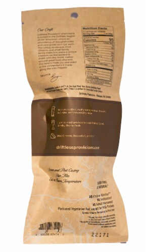 Driftless Provisions Salami Picante Perspective: back