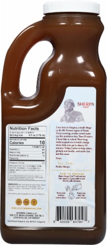 Sherpa Chai Unsweetened Sherpa Chai Concentrate Tea Perspective: back