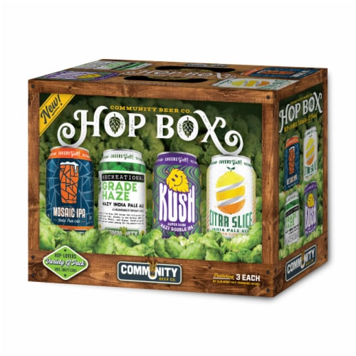 Community Beer Co. Hop Box IPA Craft Beer Variety Pack Perspective: back