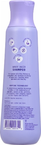 V&Co. Wavy Hair Shampoo + Peptides Perspective: back