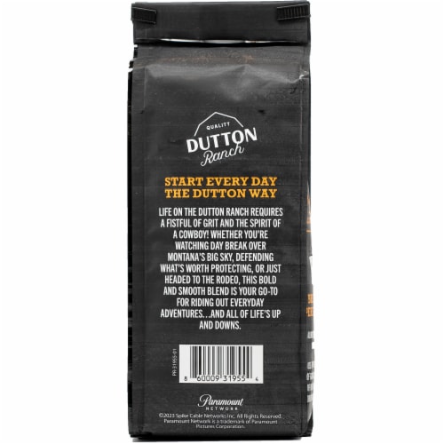 Yellowstone™ Ranch House Dark Roast Ground Coffee Perspective: back