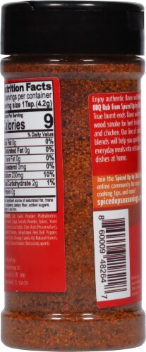 Spiced Up™ Burnt Ends BBQ Rubs Perspective: back