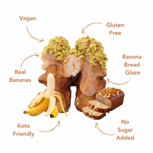Earthside Farms Banana Bread Walnuts Candied Nuts Multipack Perspective: back