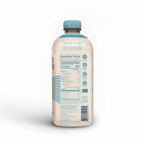 WholeMoon™ Oat Whole Protein Plant-Based Beverage Perspective: back