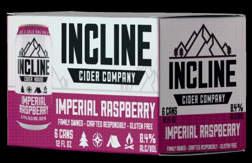 Incline Imperial Raspberry Cider Perspective: back