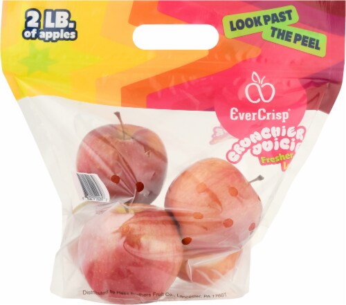 EverCrisp® Apples in Pouch Bag Perspective: back