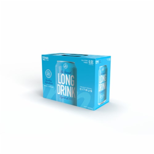 The Long Drink Company Traditional Cocktail Can Perspective: back