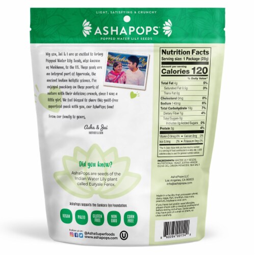 Ashapops - Pops Water Lily Vegan Cheese 1 oz (Pack of 6) Perspective: back