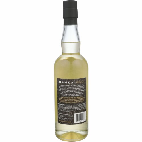 Nankai Gold Premium Blended Shochu Perspective: back