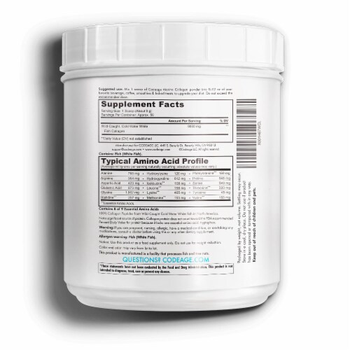 Codeage Wild Caught Marine Collagen Peptides Perspective: back