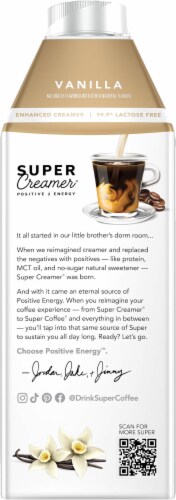 Kitu Life Super Creamer® Vanilla Creamer Perspective: back